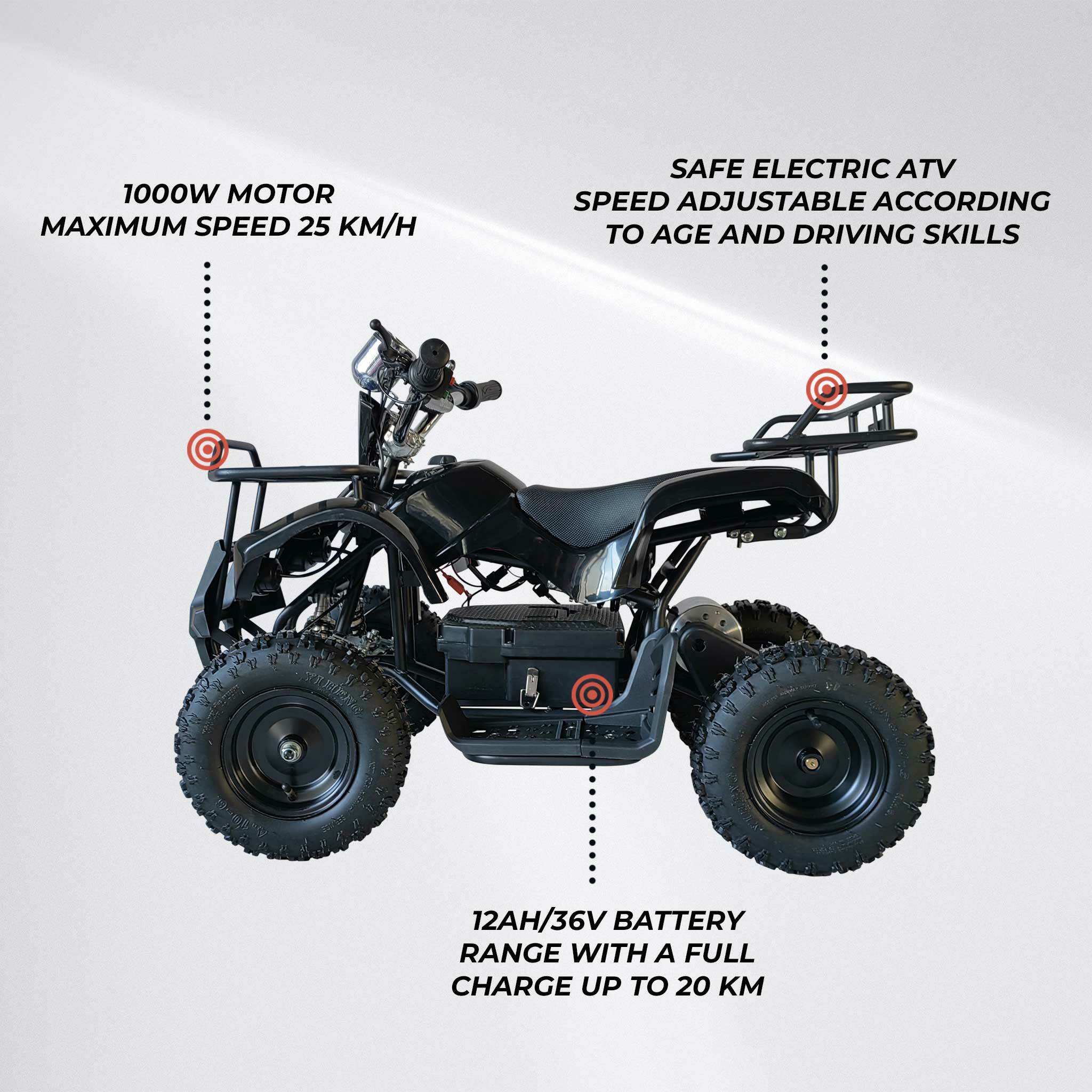 Swoop Elektro Quad Ranger 1000W