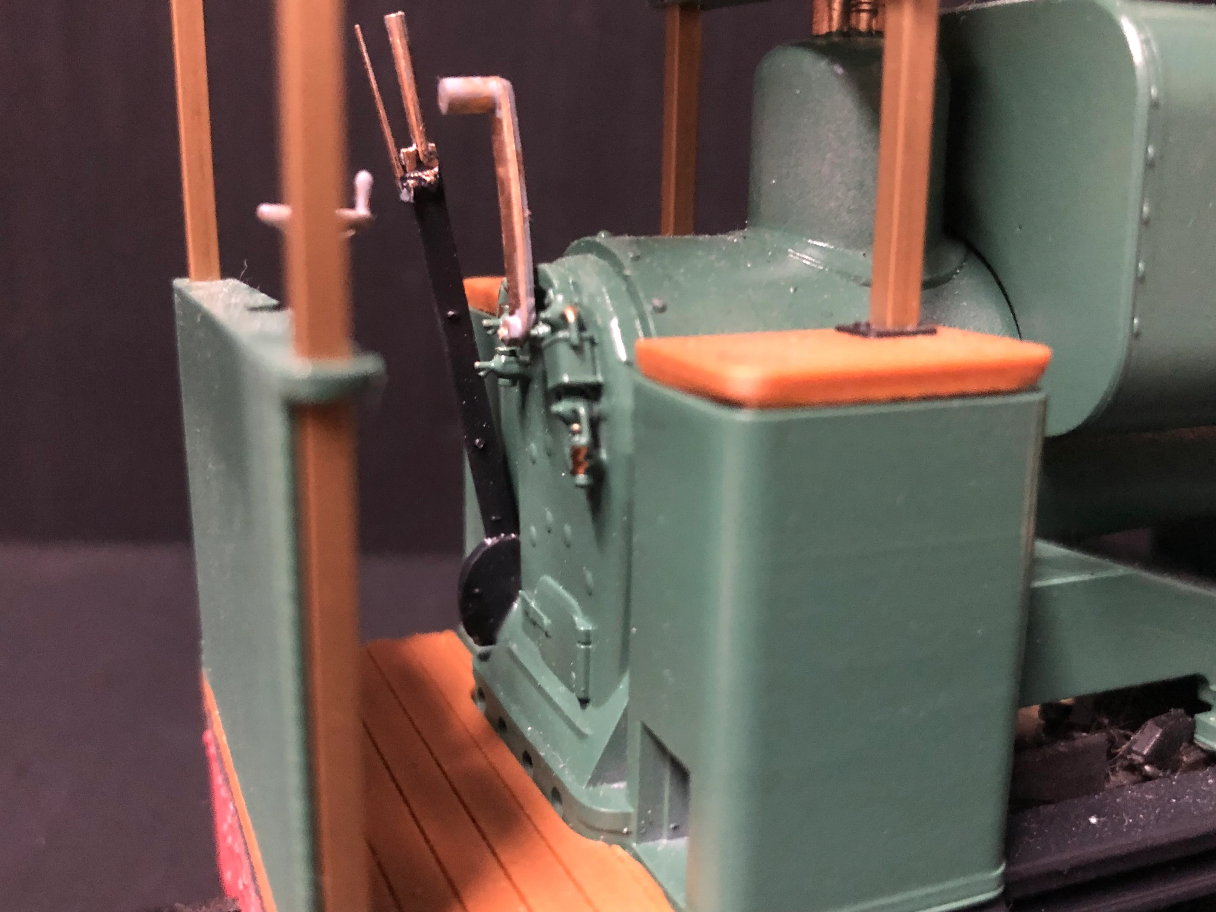 GN15 - Steam Loco - Pixie  - G-scale on 00 track using a Smokey Joe