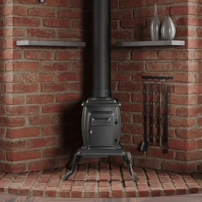 2025 900 square feet EPA-exempt cast iron stove