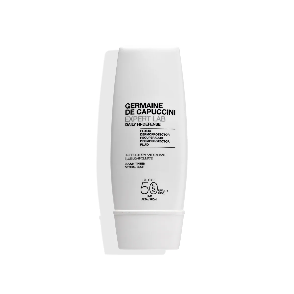 Peptide & Blue Light Shield Cream - Expert Lab Hi-defense SPF50 Tinted