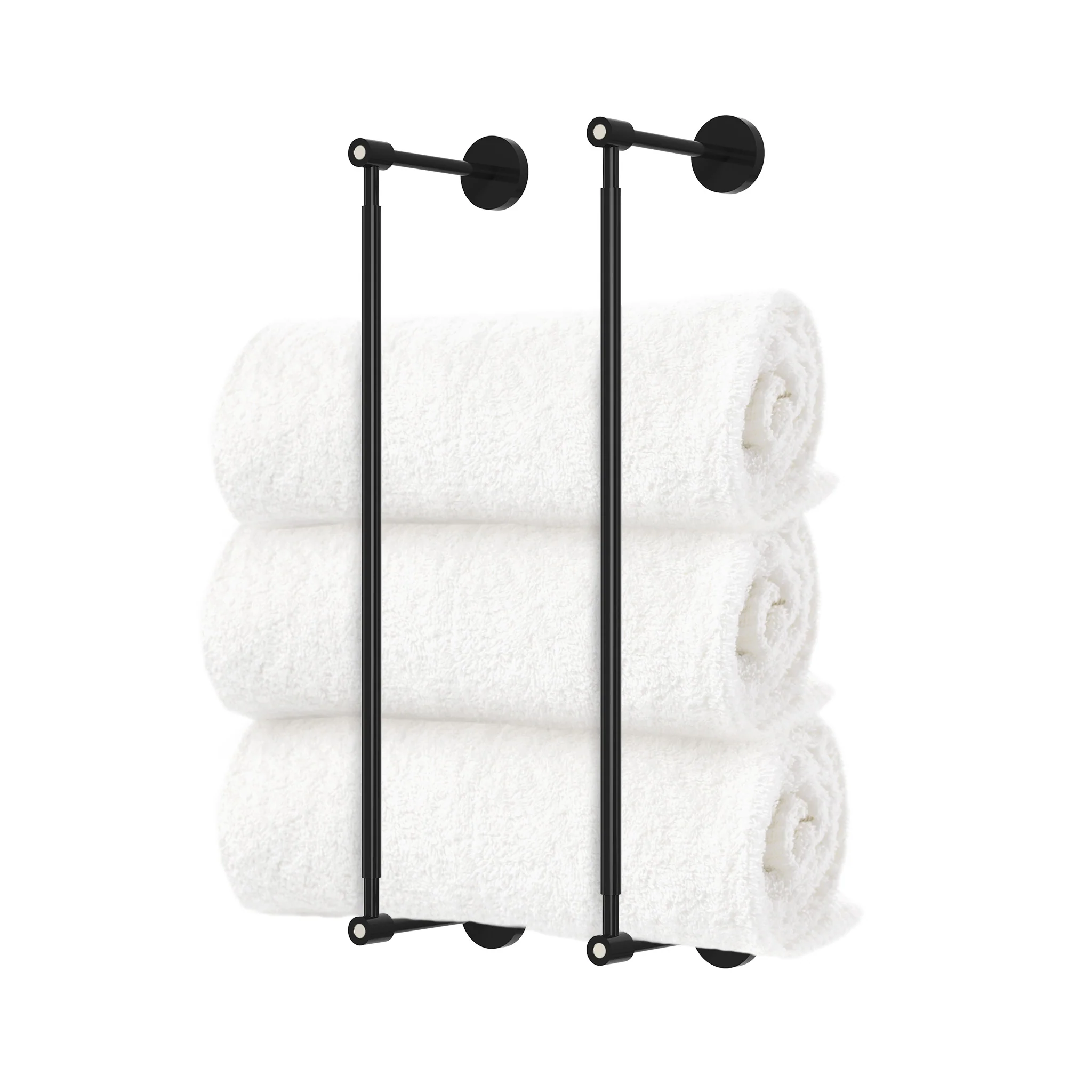 Color Head Towel Rack 18