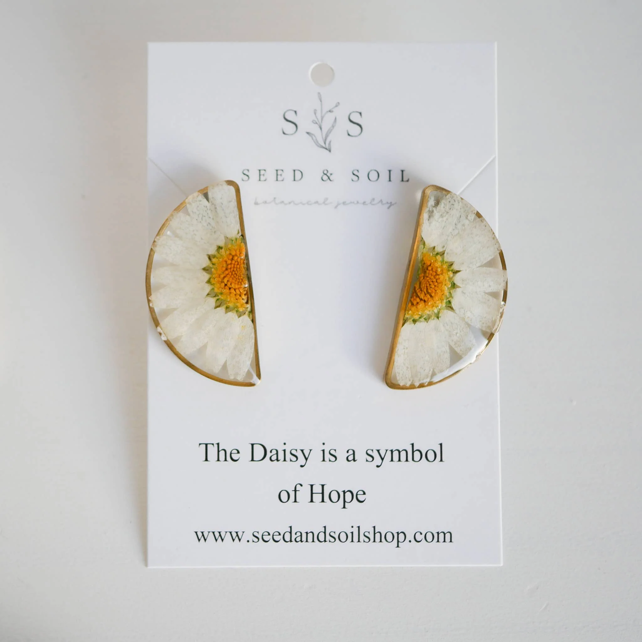 Cathedral Earrings SEED & SOIL BOTANICAL JEWELRY