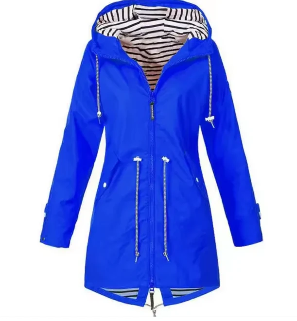 Wasserdichte Jacke mit Kapuze �C Leicht und alltagstauglich