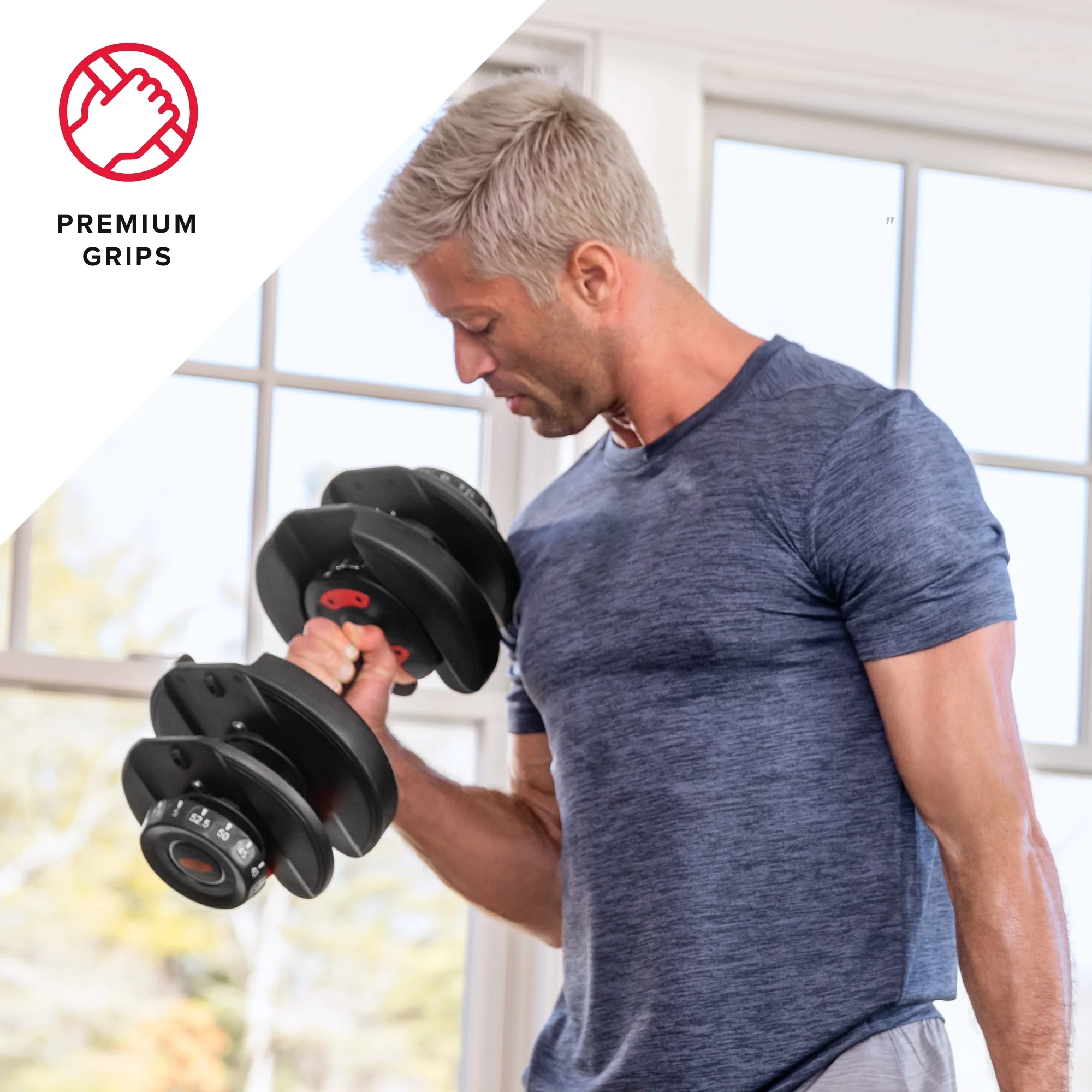 Bowflex SelectTech 552 Dumbbell Verstelbare Enkele Halter