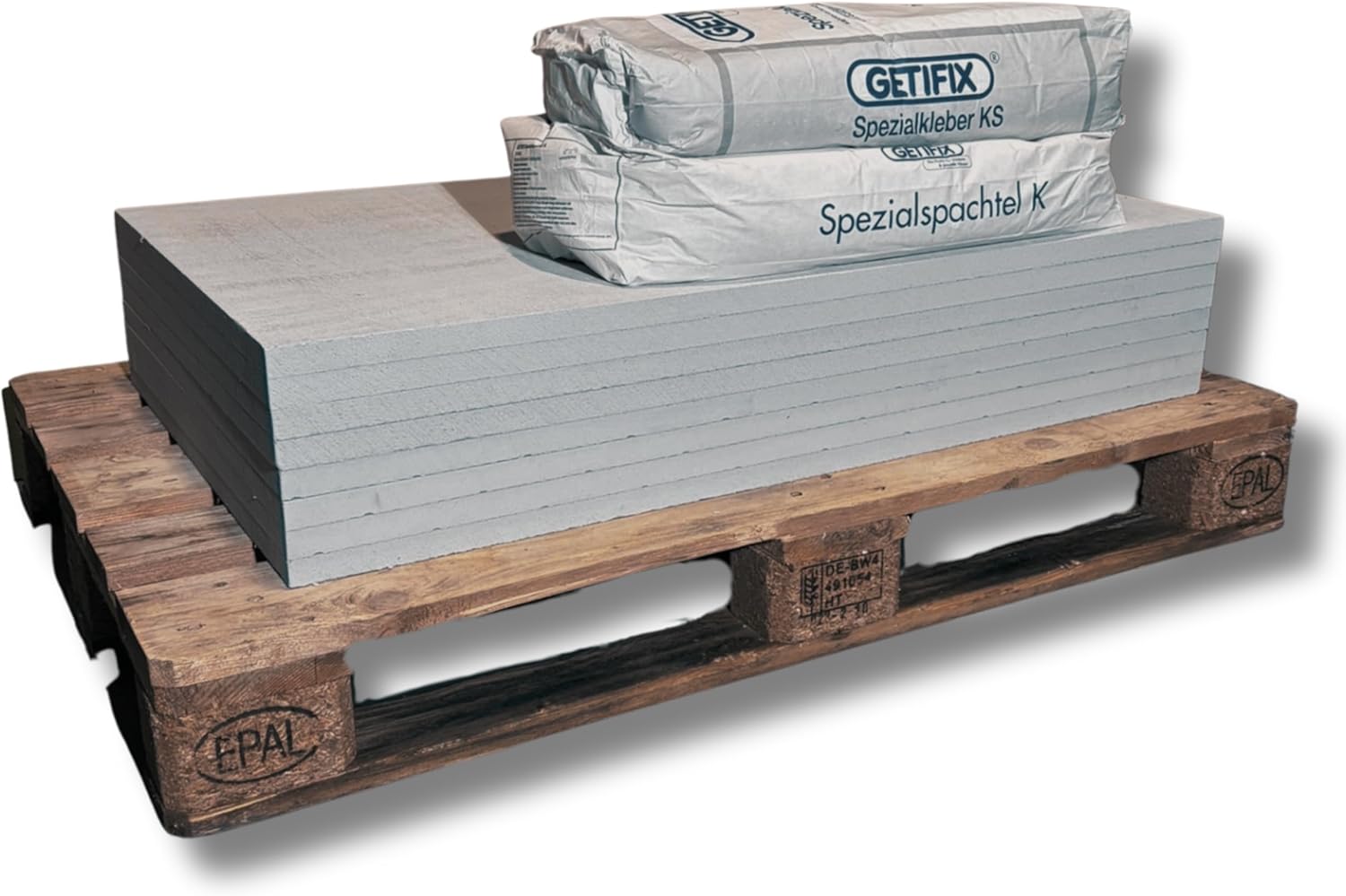 Klimaplatten-Set Grundiert 25 mm für 5 m² - Kalziumsilikatplatten - DIY - Feuchtigkeitsregulierung