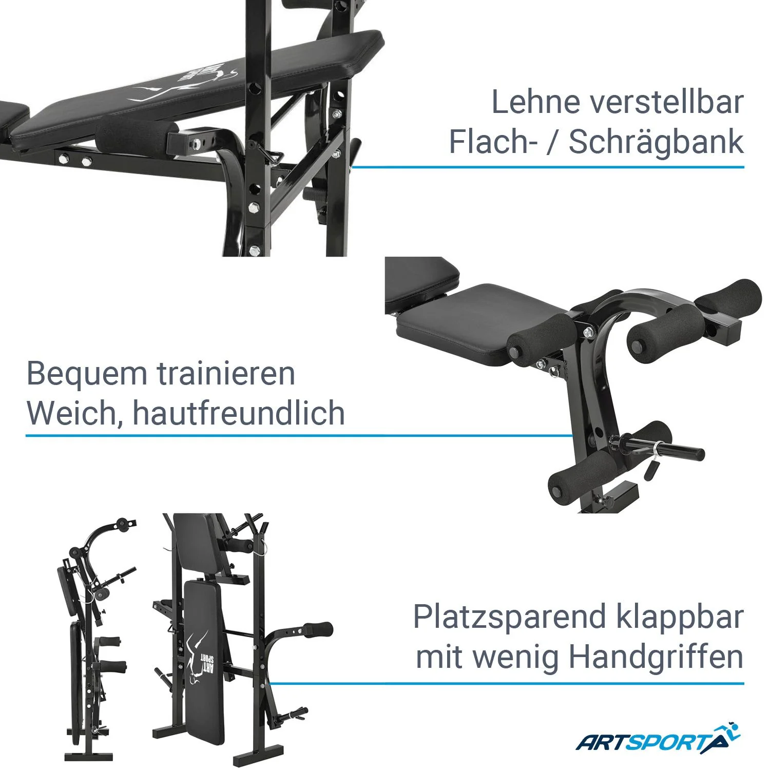 2025 ProfiGym Hantelbank 1000