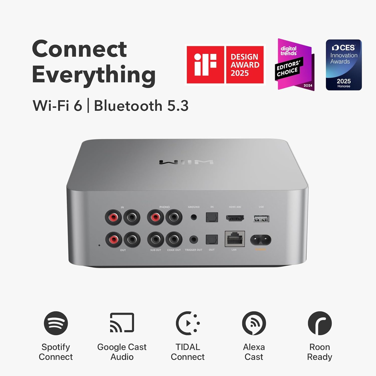 Ultra Music Streamer & Digital Preamp with Touchscreen