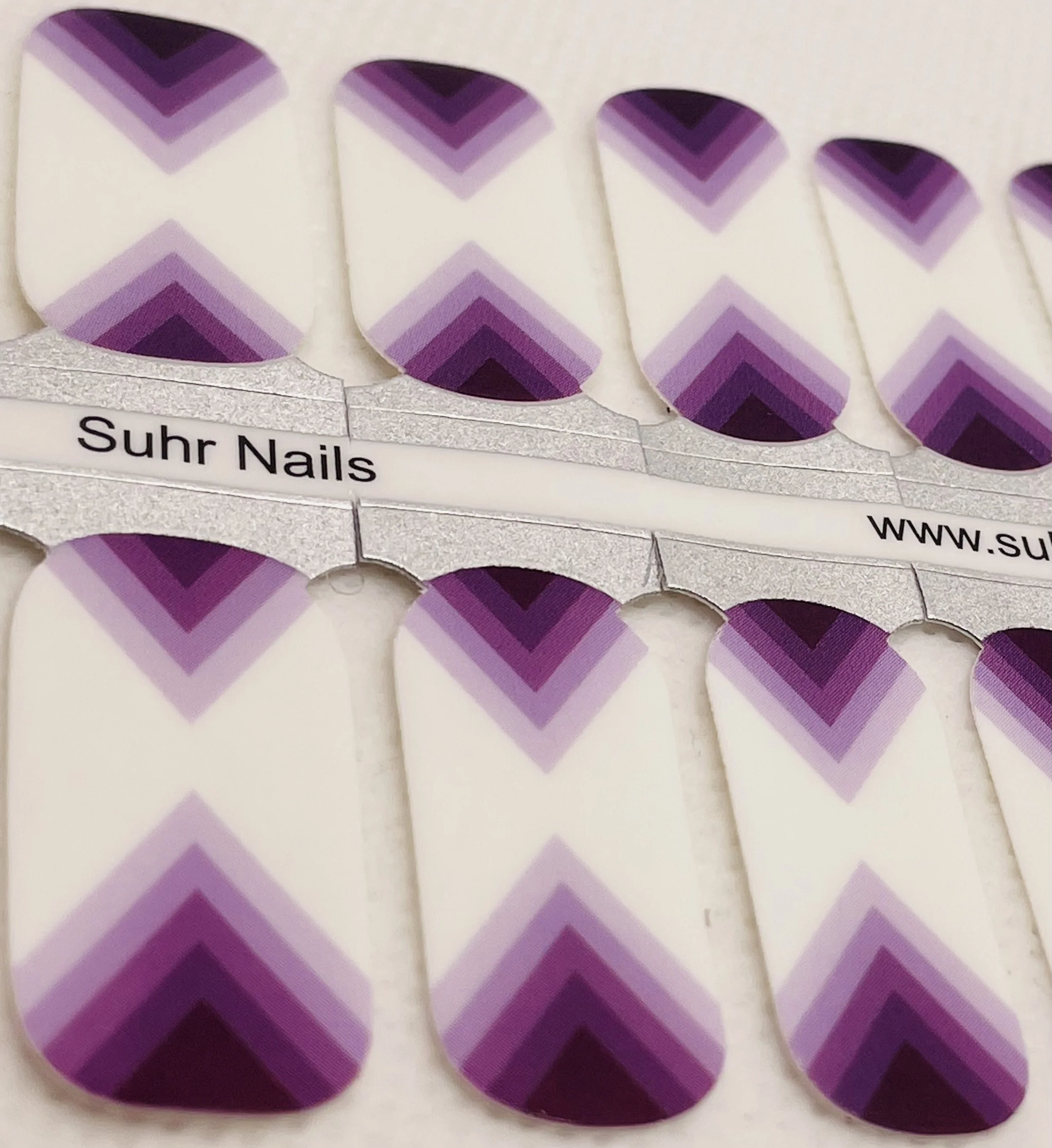 Purple Triangle Ombre