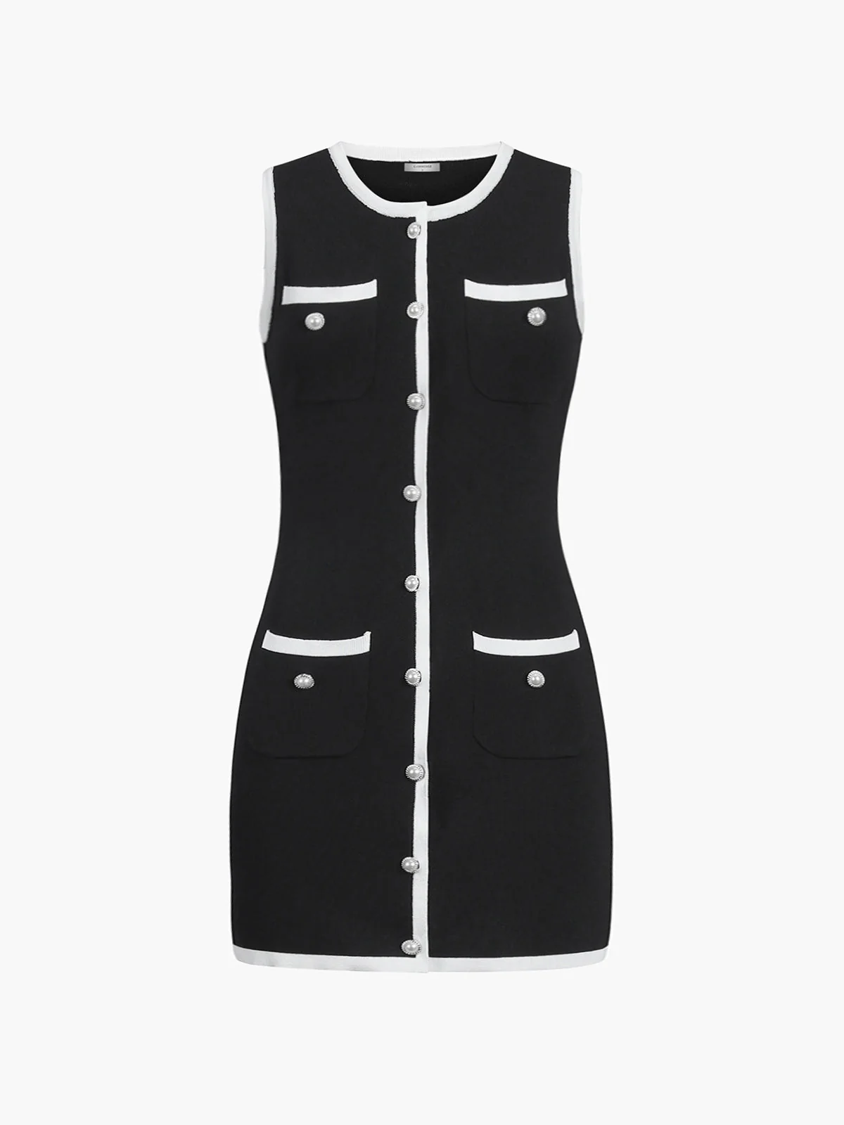 Elegantes ?rmelloses Minikleid