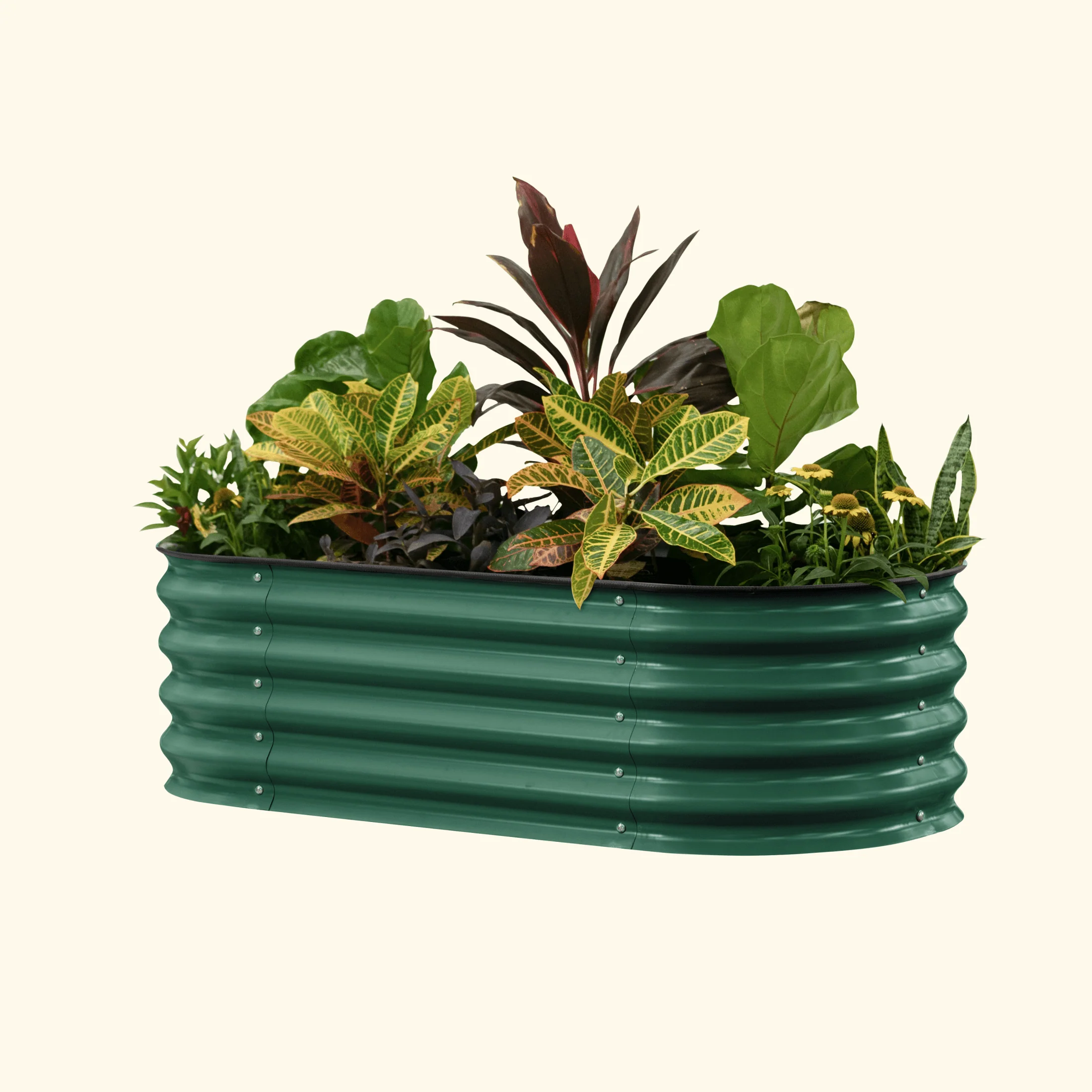 Zelfbewaterende verhoogde tuinbak