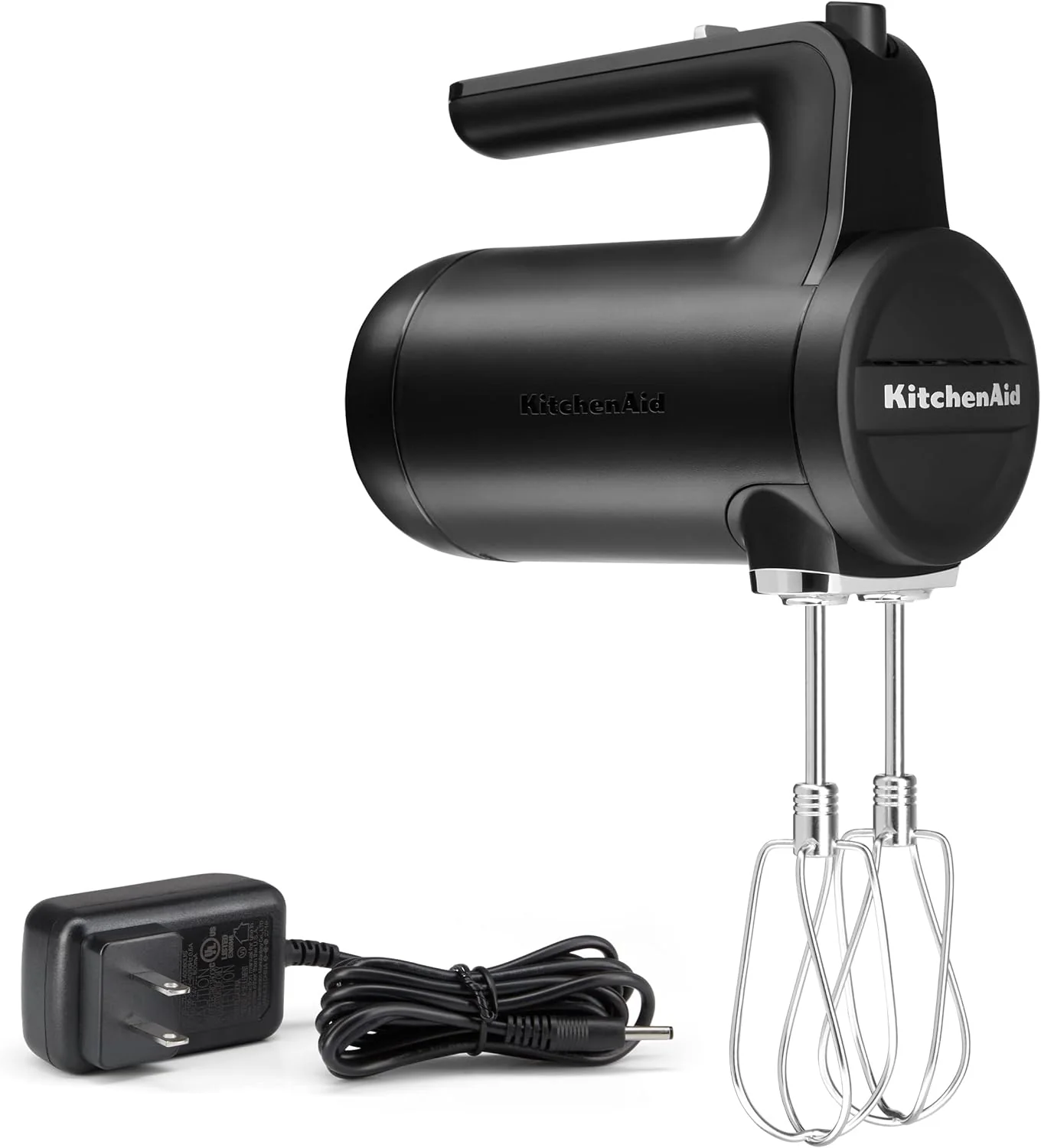 KitchenAid Cordless 7 Speed Hand Mixer - KHMB732, Matte Black