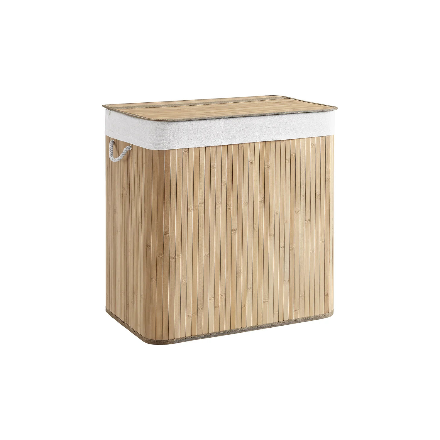 3-delige wasmand met deksel