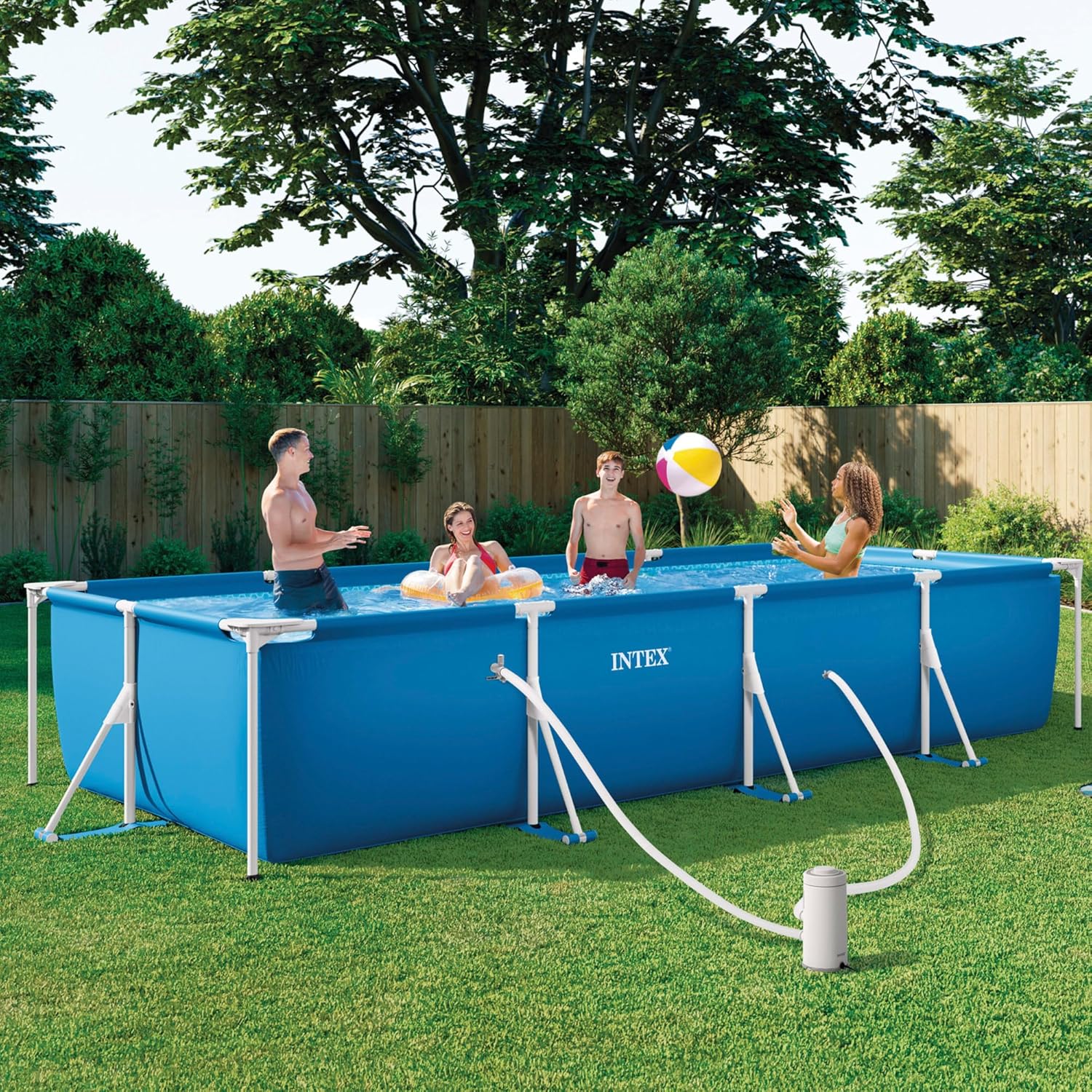 Rectangular Frame Pool Set