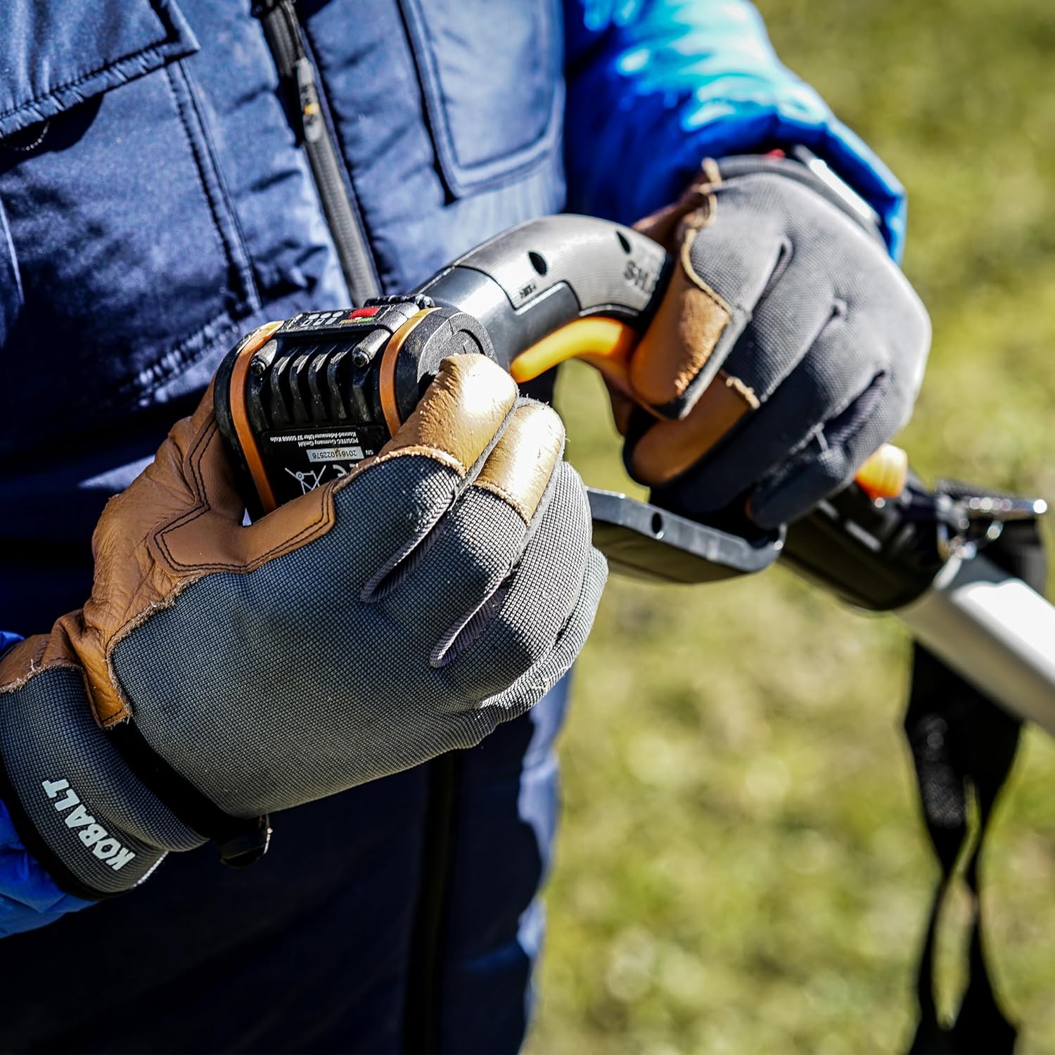 WORX WG252E.9 Akku Teleskop Heckenschere - 45cm Schnittbreite - 10-Fach Verstellbarer Teleskopstiel bis 3,20 Meter Hhe - PowerShare kompatibel - Ohne Akku & Ladegert