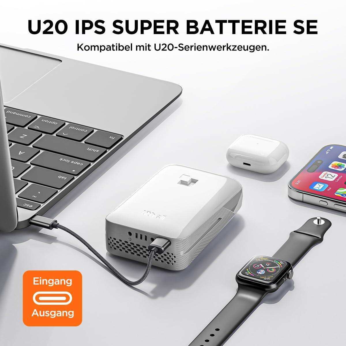 2025 Handy+ 20V U20 4,0 Ah SE Draadloze Grasmaaier (Zonder accu)