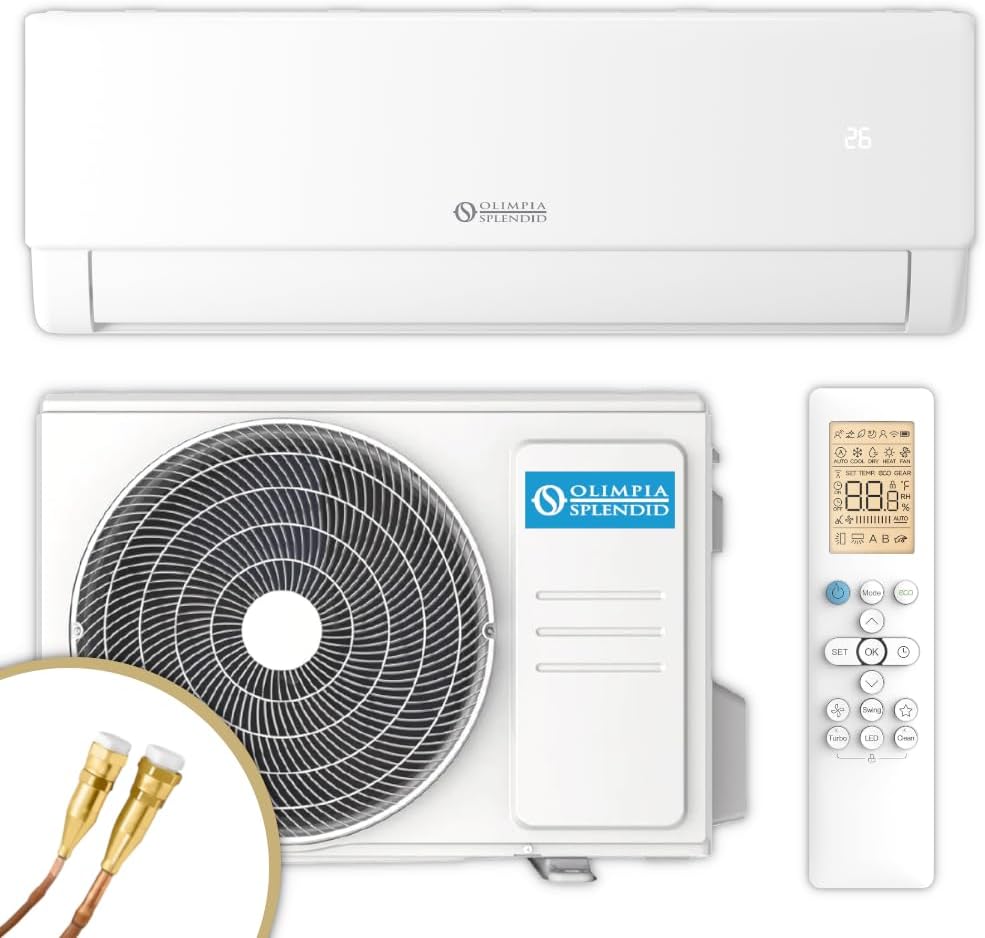 OLIMPIA SPLENDID by ThermoFLux Split Klimaanlage Set | Nexya S5 E | 5,2 kW | Quick-Connect
