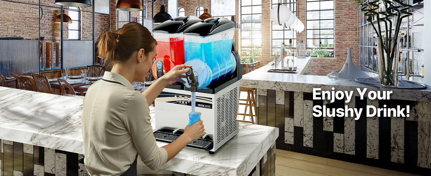 slushie machine commercial