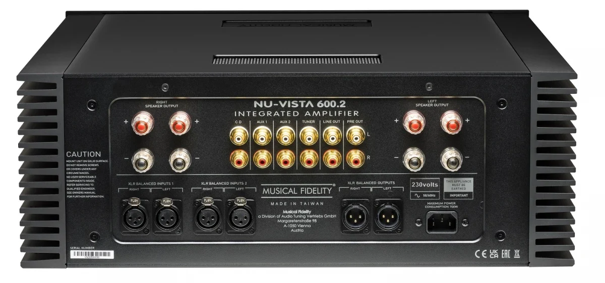 Musical Fidelity Nu-Vista 600.2 Integrated Amplifier