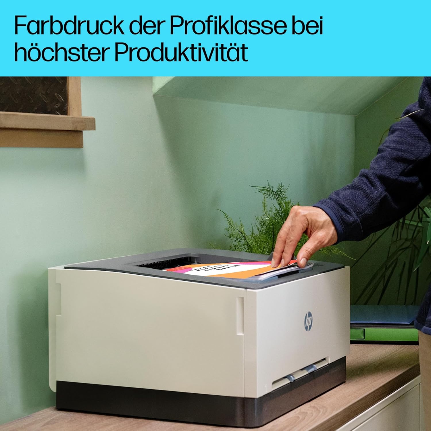 HP Color LaserJet Pro MFP 3302fdwg Multifunktions-Farblaserdrucker, Fax, Automatischer beidseitiger Druck, Touchscreen, Wi-Fi, Ethernet, USB, HP Wolf Pro Security