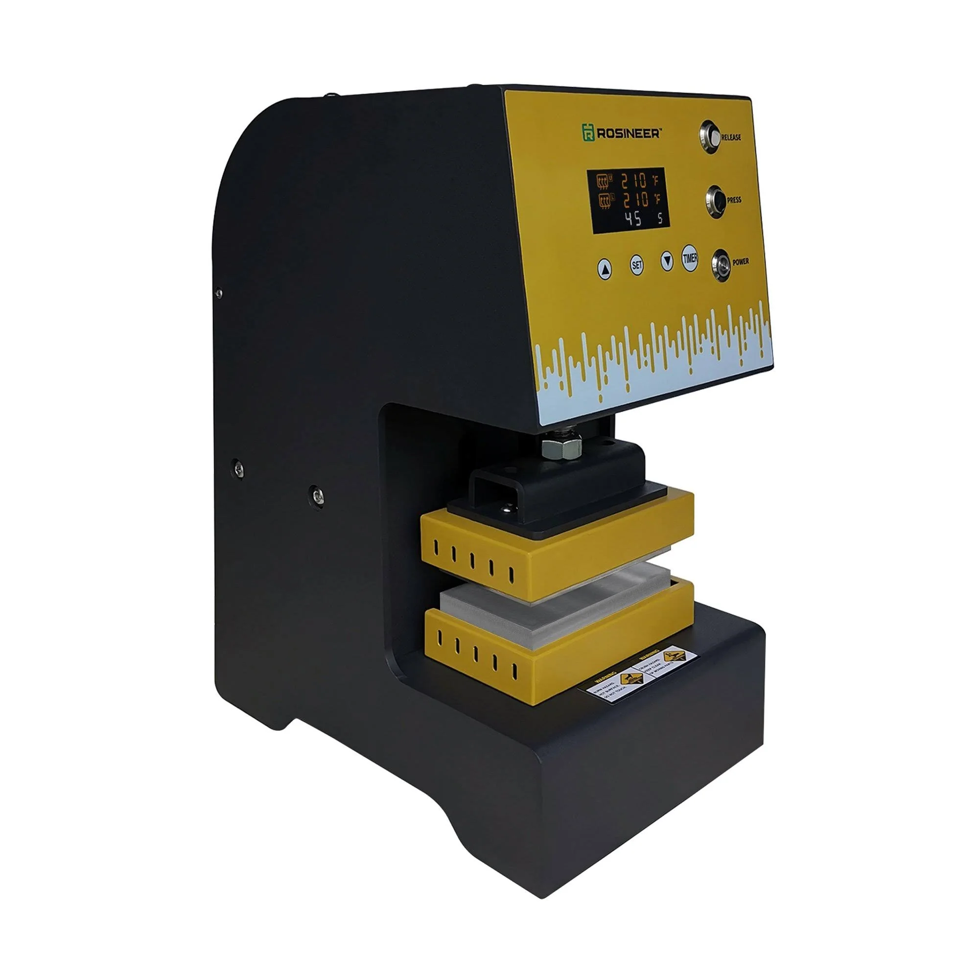 2025 Rosineer Auto Hybrid Warmtepers, 4 ton, 3 x 5 inch platen