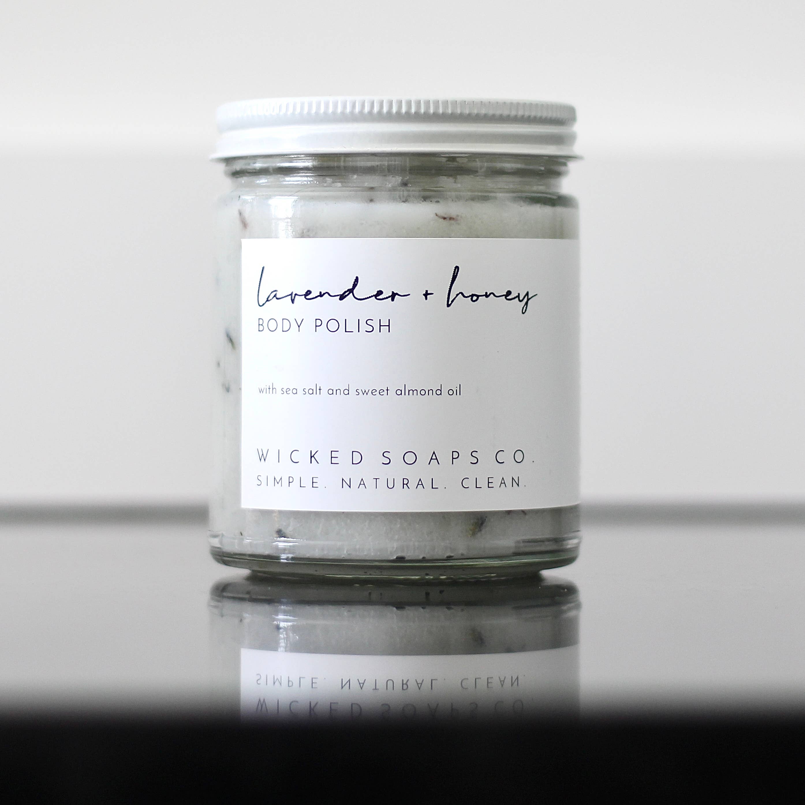 Lavender + Honey Body Polish Wicked Soap Co.