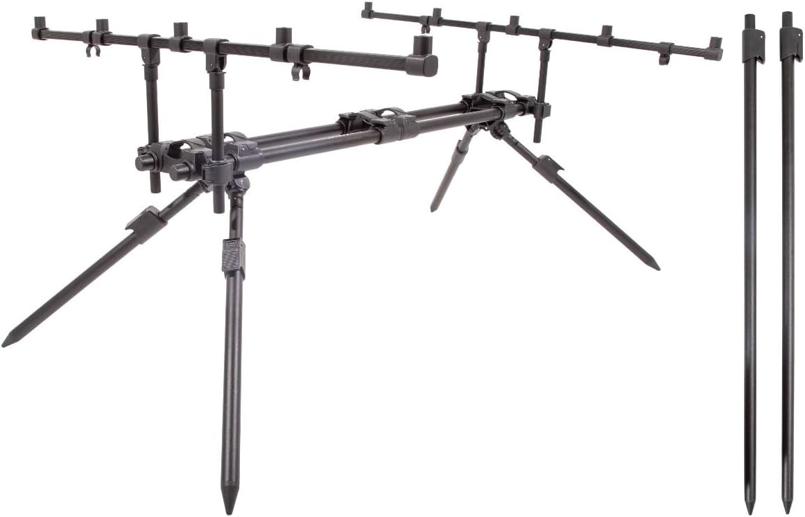 Ultimate Outland Areaplus Rodpod 5-Rod Complete Set - Karpfenset
