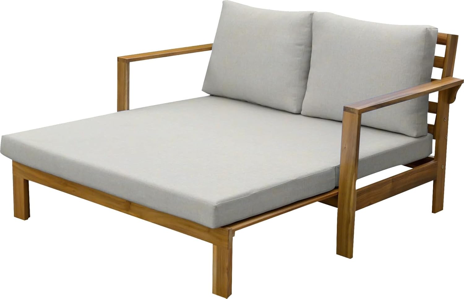 Primaster Loungebett Capri inkl. Auflage Sonnenbett 141x130x35cm Sonnenliege
