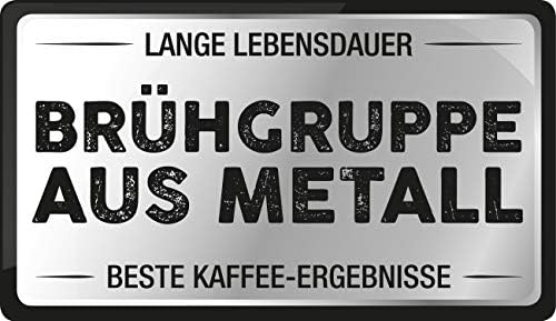Krups Essential Kaffeevollautomat mit Milchschlauch, 2-Tassen-Funktion, LCD-Display, Einfache Reinigung, Kaffeemaschine, T��V-Siegel, Schwarz, EA816031