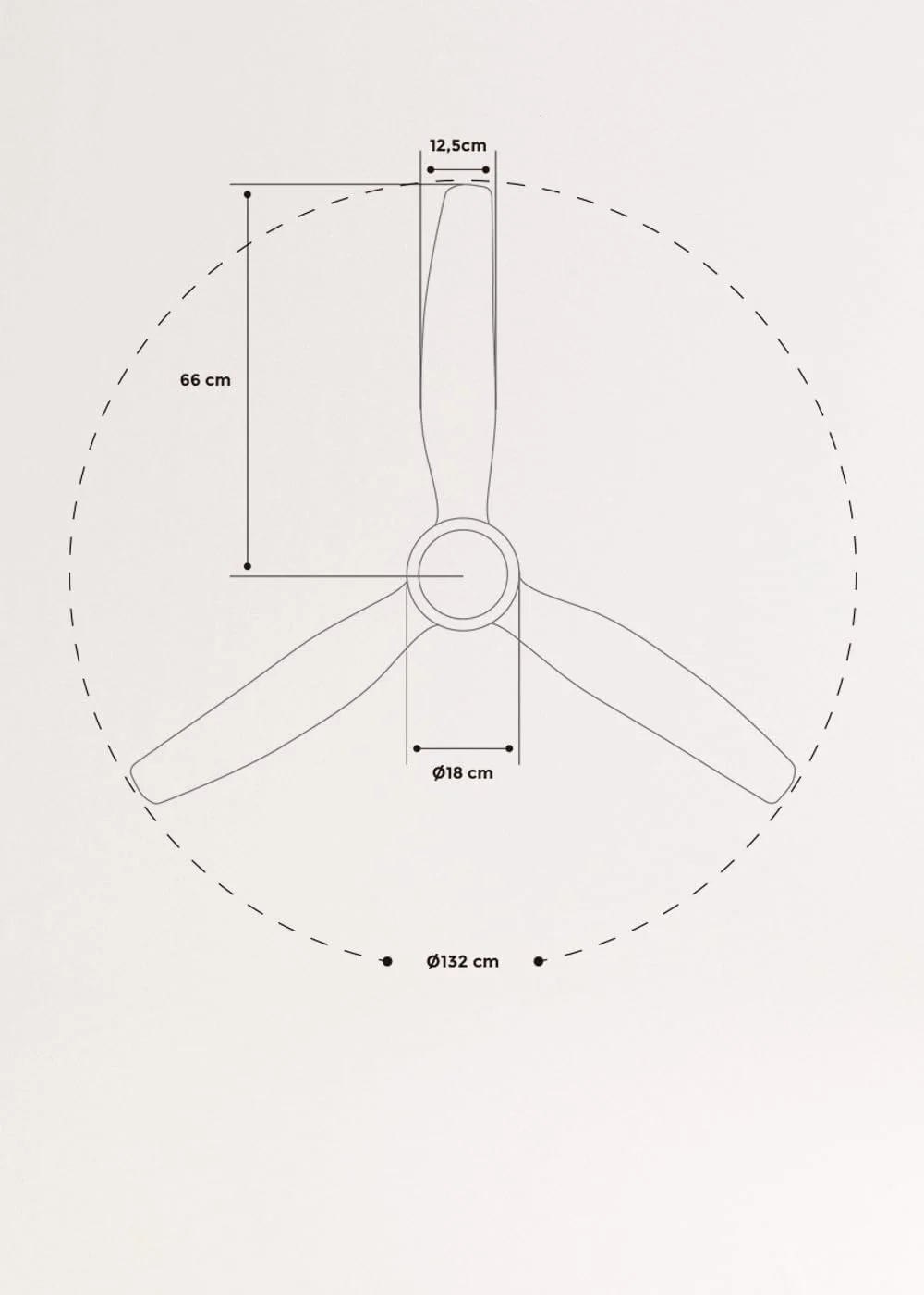 WINDSTYLANCE NATURAL WOOD, Ventilateur de plafond avec lumière, Wifi et télécommande, 6 vitesses