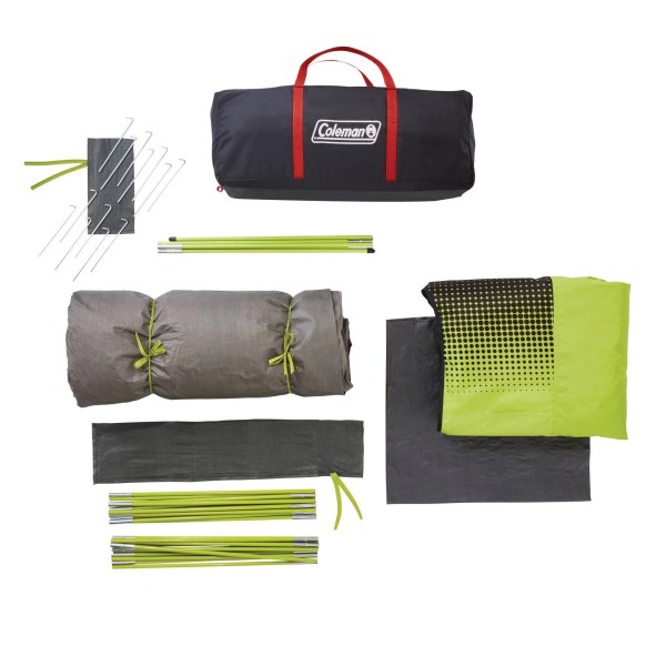 Coleman 6-Person Dark Room Sundome Tent – Green