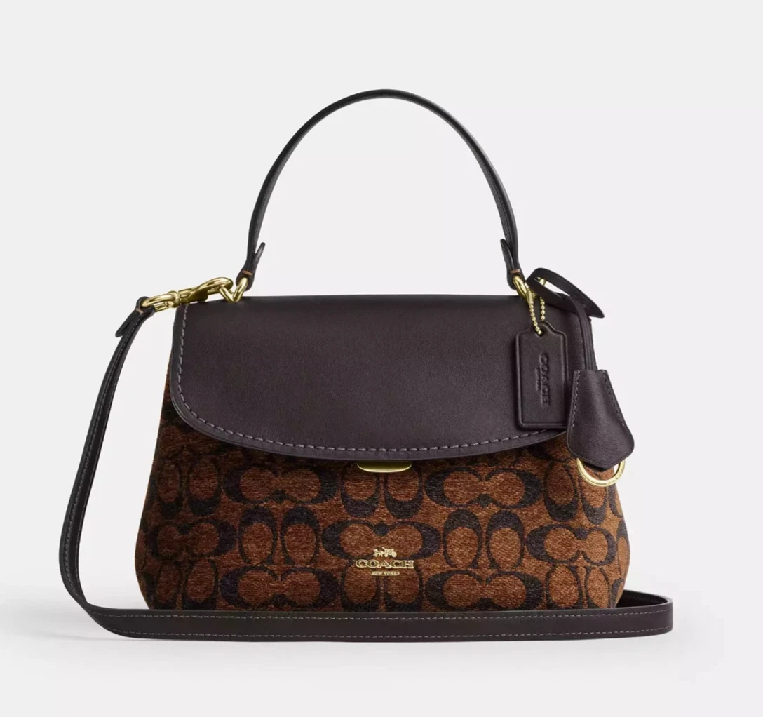 Coach Emory Top Handle Bag In Signature Chenille Women’s