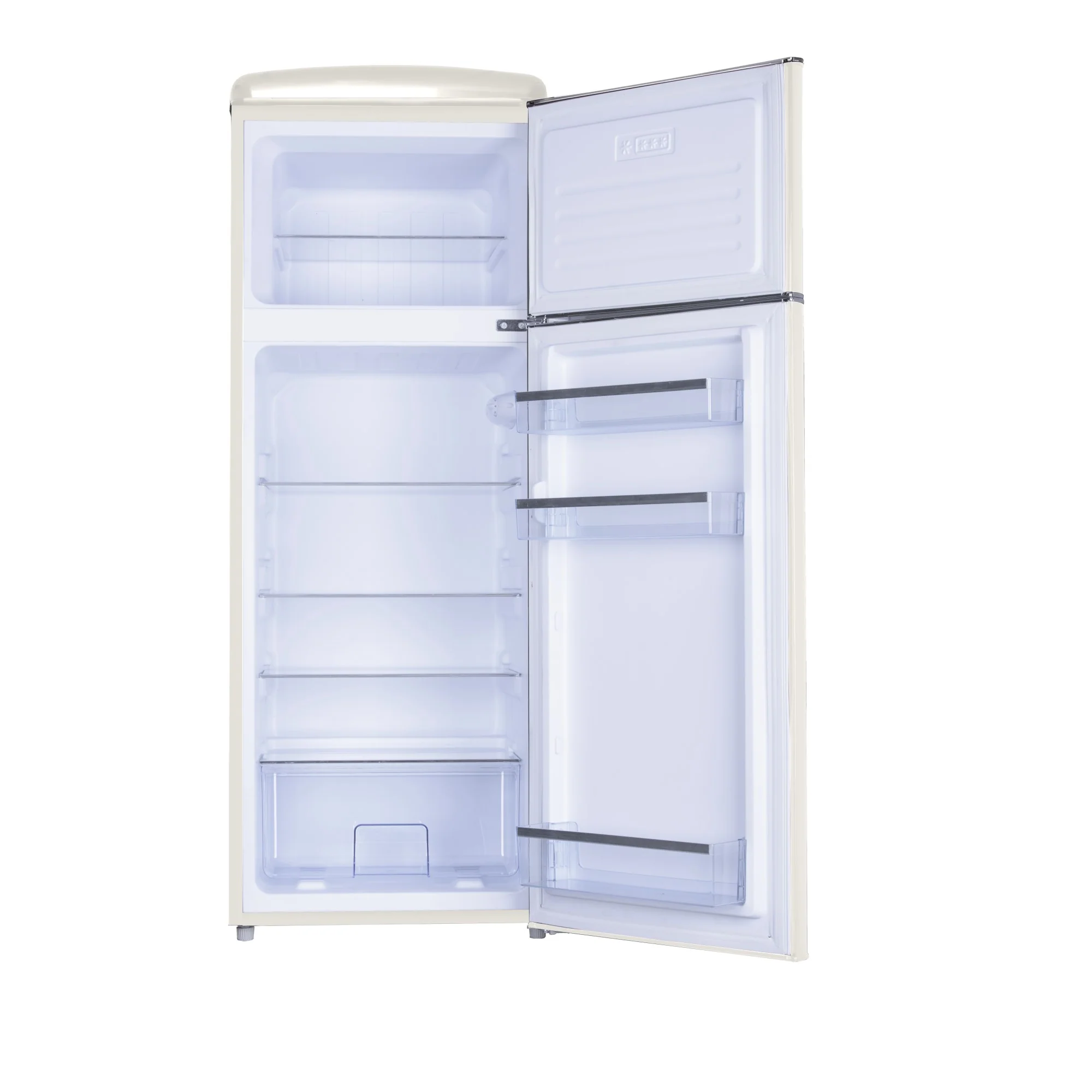 SPC Kühl- / Gefrierkombination Retro KS3777-3, creme, 206 L