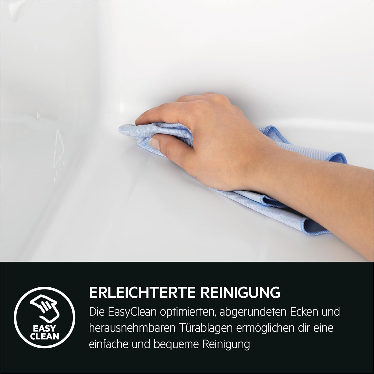 AEG OSF6I82EF Unterbau-Kühlschrank / 820 mm / 4-Sterne-Gefrierfach / 111 L/Festtür/E
