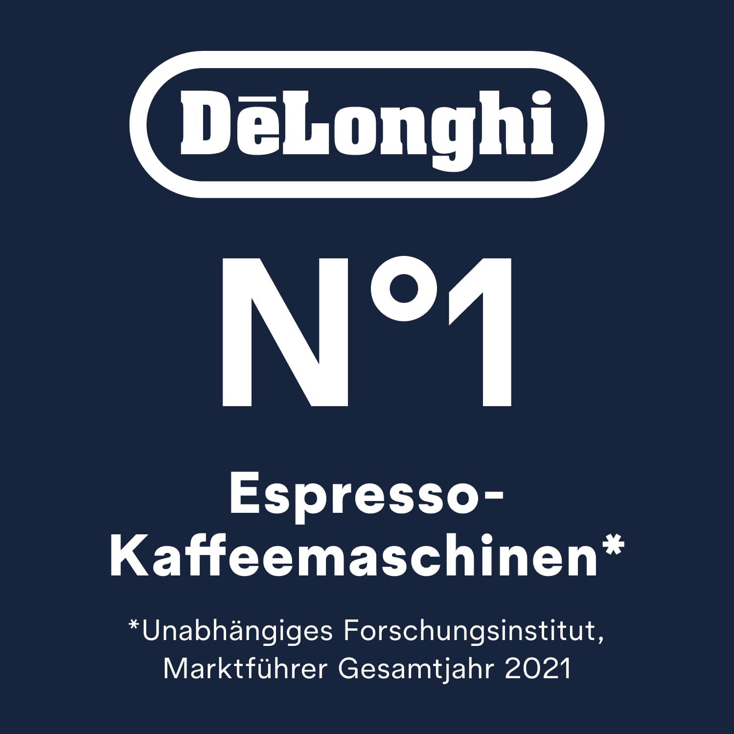 De'Longhi Magnifica S ECAM 22.110.B Kaffeevollautomat mit Milchaufschäumdüse für Cappuccino, mit Espresso Direktwahltasten und Drehregler, 2-Tassen-Funktion, 1,8 Liter Wassertank, Schwarz/Silber