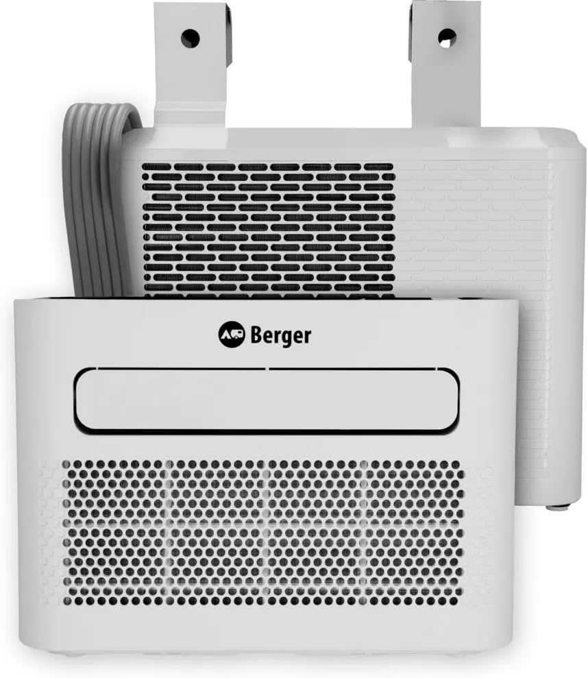 BERGER Arktar 5000 Pro Mobile Split-Klimaanlage mit Heizung | Klimaanlage mobil für Camping Wohnwagen Wohnmobil | Klimagerät zum Kühlen Entfeuchten | App Steuerung und Timerfunktion