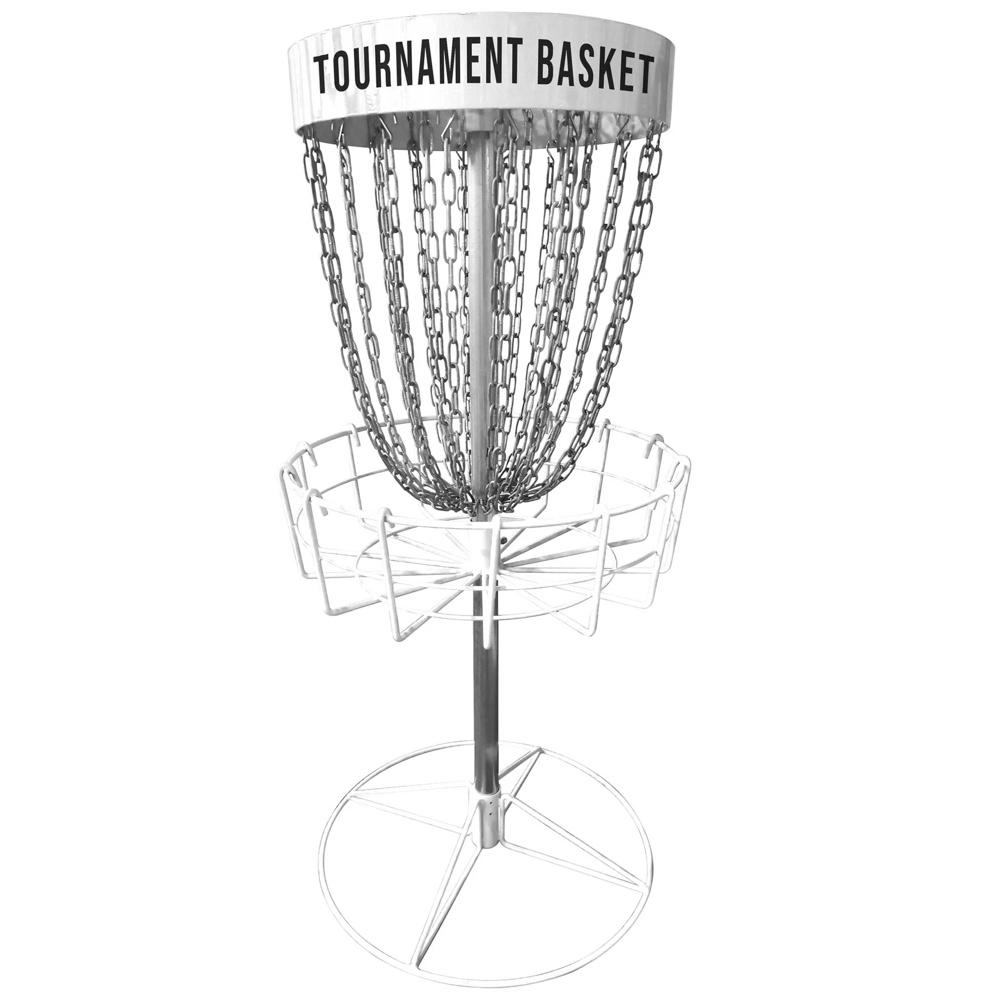 Viking Discs Tournament Basket Discgolf-Korb Mit Felssockel