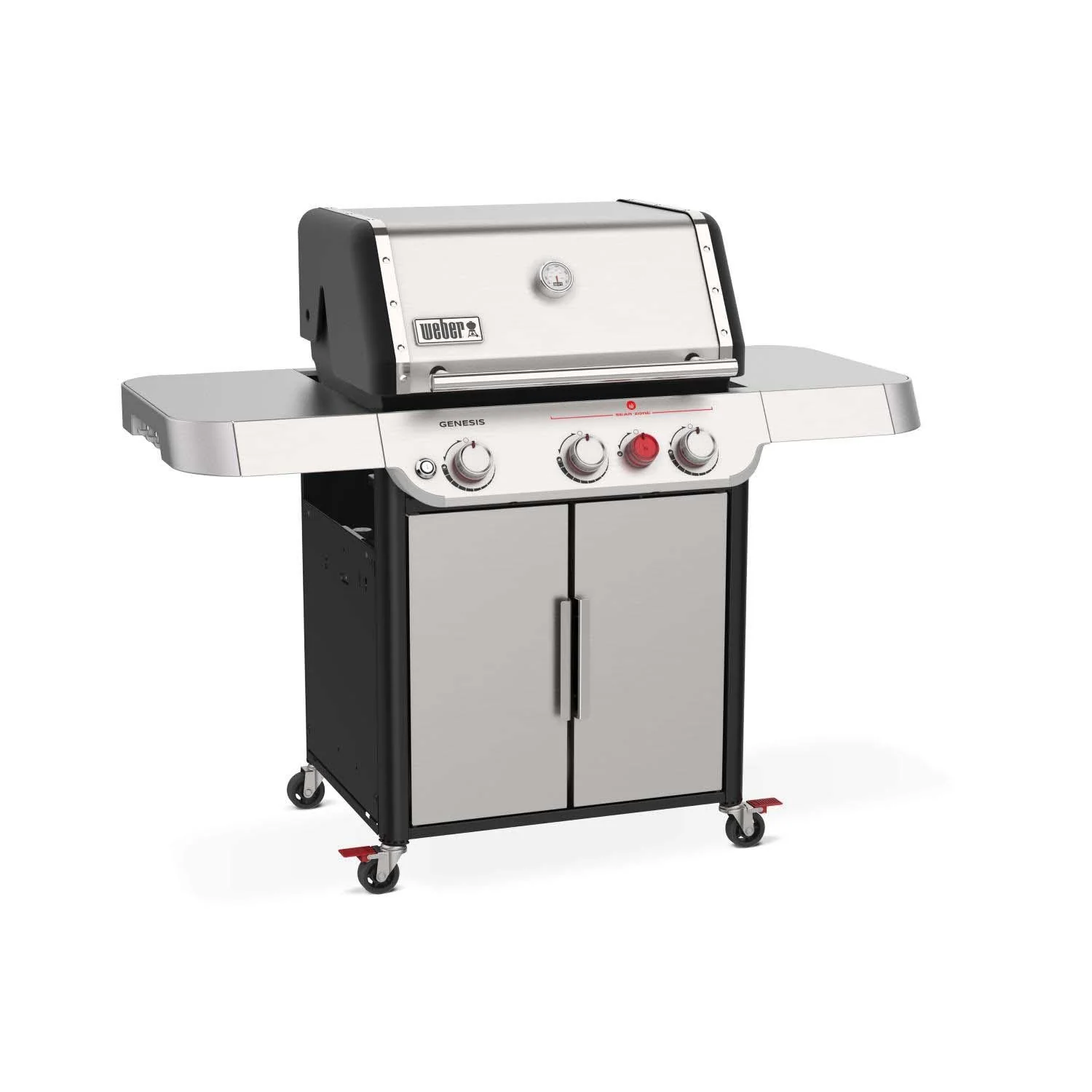 2025 Weber Genesis SP-S-325 Gasgrill van Roestvrijstaal met 3 Branders
