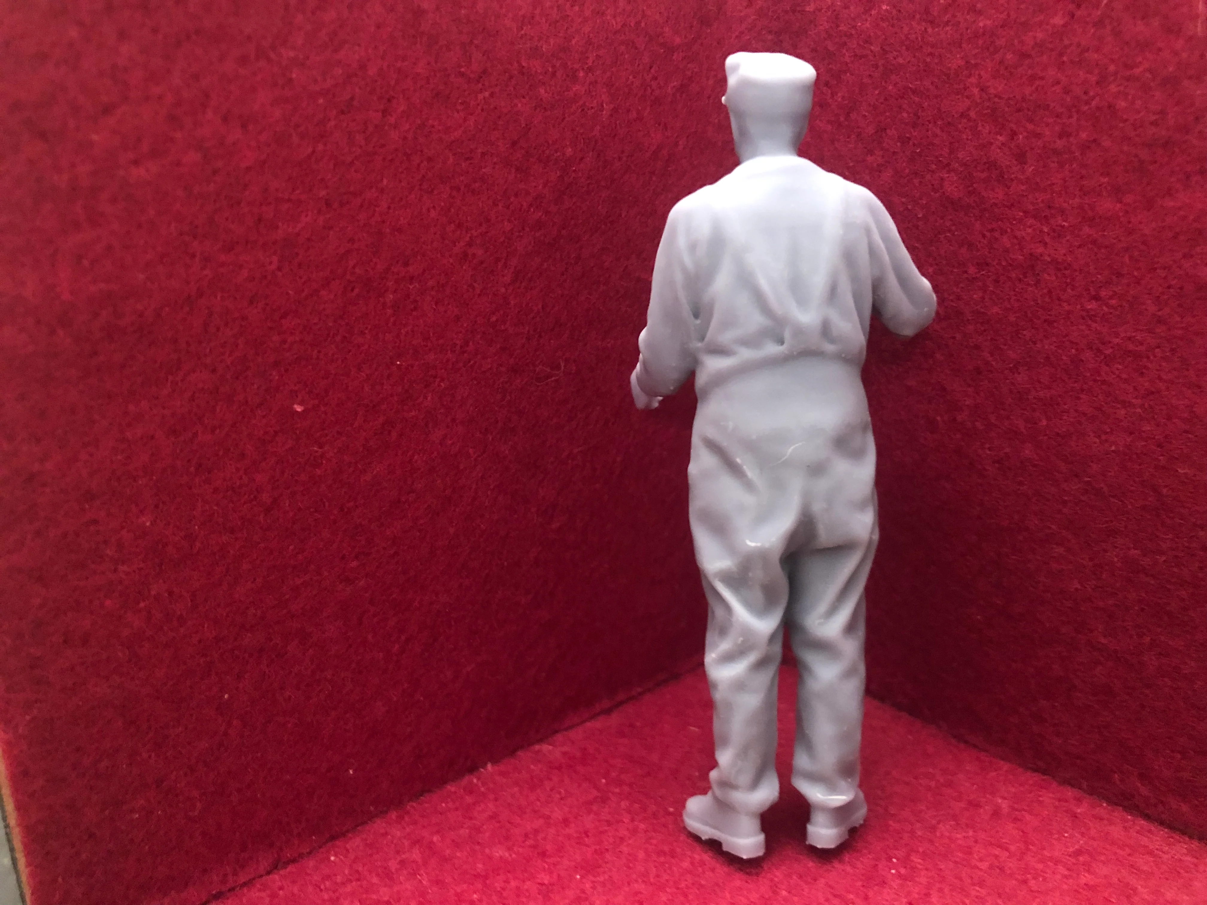 16mm figure  3D scan of a real person - MD039 1:19 scale & SM32