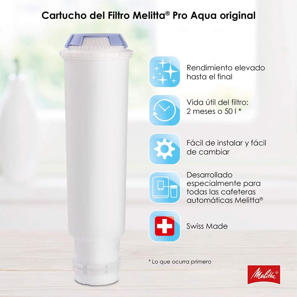 Melitta Solo & Milk - schlanker Kaffeevollautomat mit Milchaufschäumer, Kaffeemaschine mit abnehmbarem Wassertank, für z. B. Kaffee oder Cappuccino, silber