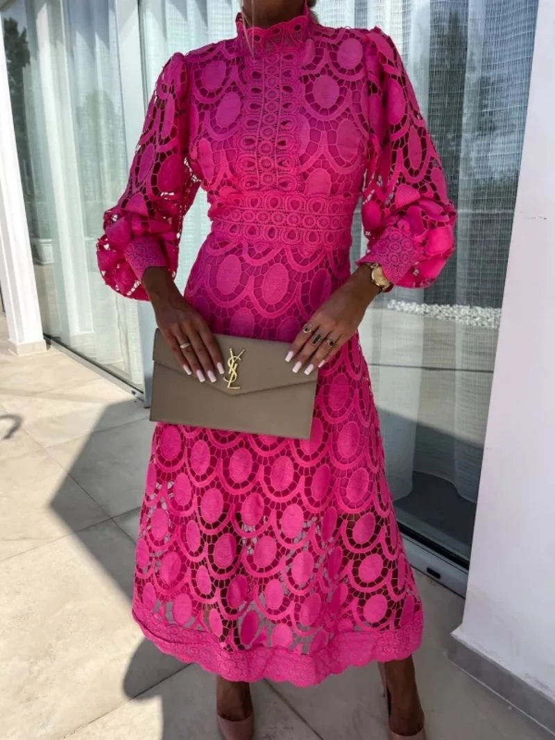Elegantes Midi-Kleid f��r festliche Anl?sse