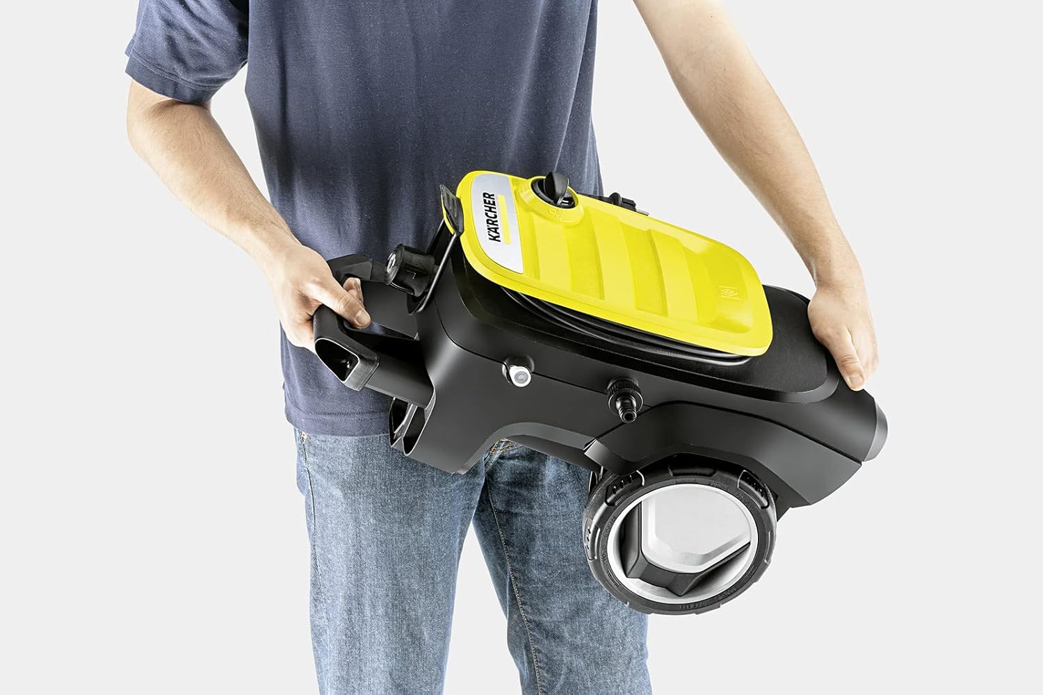 Kärcher Hochdruckreiniger K 7 Premium Power Home, Druck: 180 bar, Durchfluss: 600 l/h, Flächenleistung: 60 m²/h, Leistung: 3.000 W, Schlauchtrommel, mit Pistole, Dreckfräser, Strahlrohr