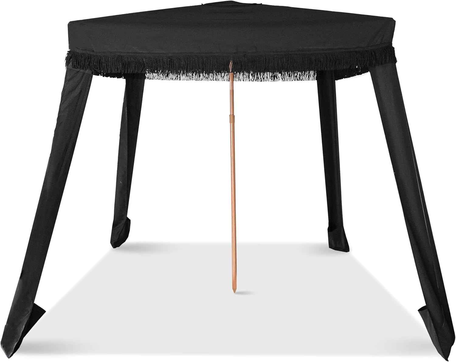 Strandüberdachung, Zelt, tragbarer Regenschirm mit Tragetasche & Sandsacktaschen, sofortiger Sonnenschutz für Strände und Hinterhöfe