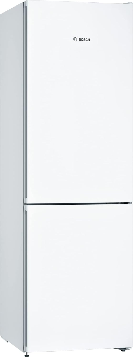 Bosch KGN36VWED Série 4 Réfrigérateur combiné pose-libre - 326 L - 186 x 60 (H x L) - Blanc