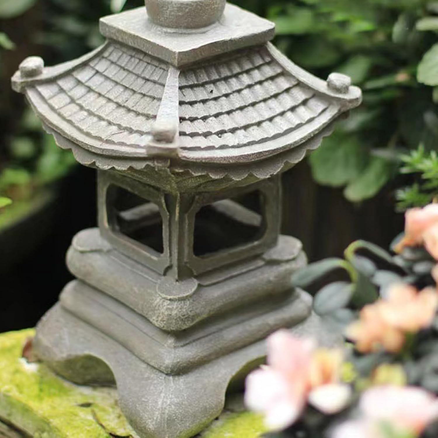 So Garden Light So Powered Pathway Lights Zen Lantern Outdoor Decor Landschaftsbeleuchtung für Vorgarten, Villa, Terrasse und Wegbeleuchtung