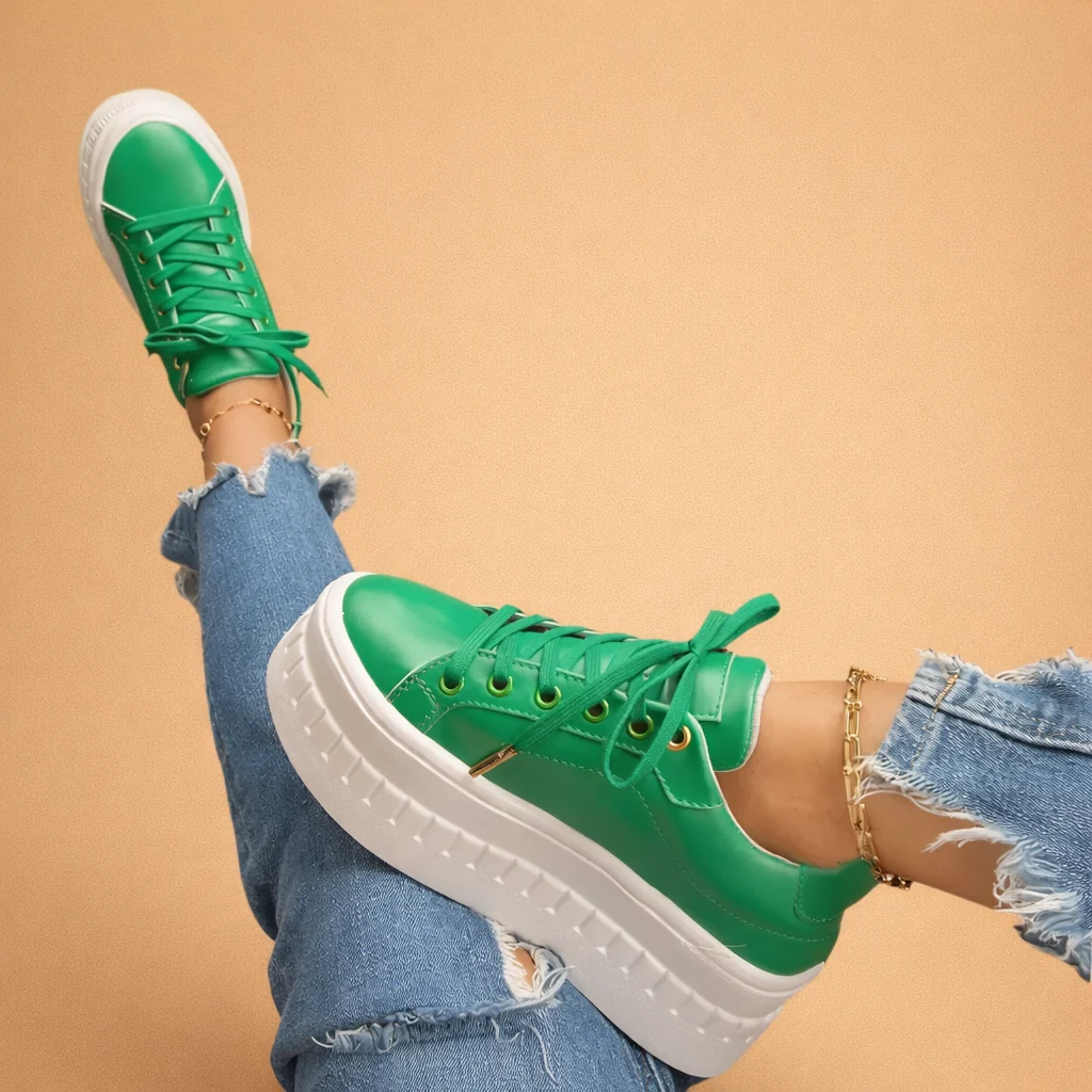 Urban Plateau-Sneaker f��r Damen