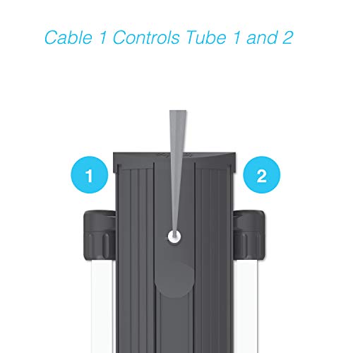 iQuatics Illuminazione per Acquario da 120 cm, con 2 Tubi T5 : Amazon.it: Prodotti per animali domestici