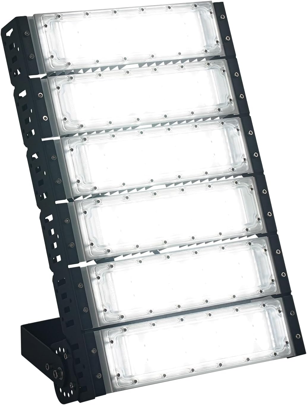 LED Flutlicht 300W Strahler Flutlichtstrahler Außenstrahler IP67 Wasserfest Außen Licht Einstellbarem Winkel für Terrasse Stadion [Energieklasse E]