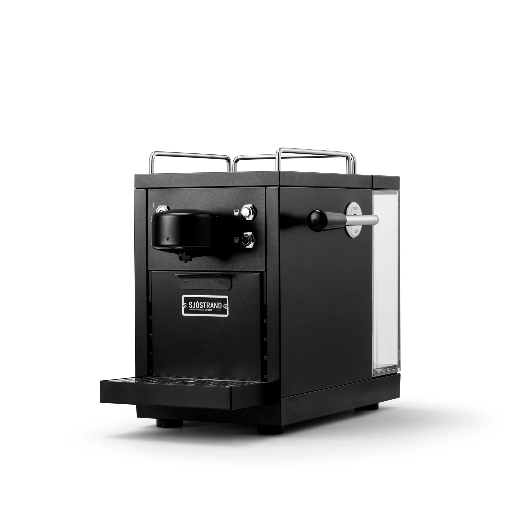 2025 Professionele koffiecapsulemachine van Sj?strand in zwart