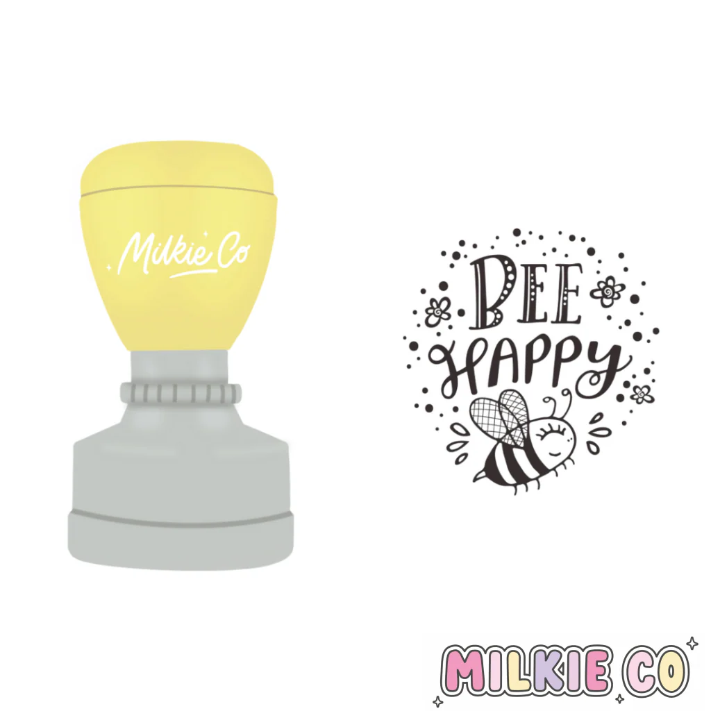 'Bee Happy' Stamp