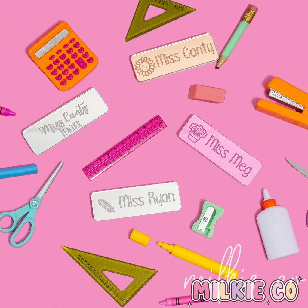 Name, Text & Picture Badges